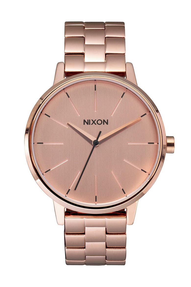 The Kensington Bracelet Watch, 37mm, Main, color, ROSE GOLD