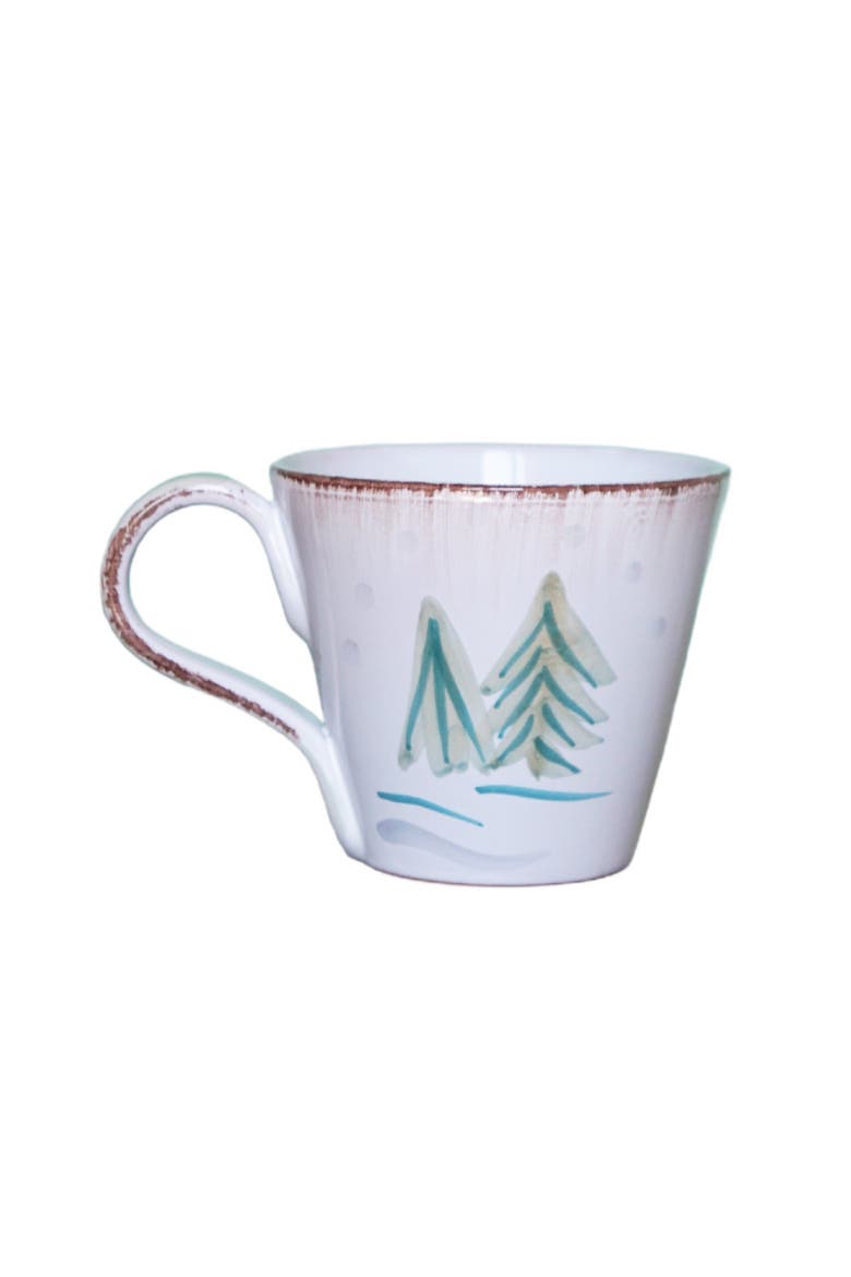 Cortina (Winter Trees) Mug, Main, color, White