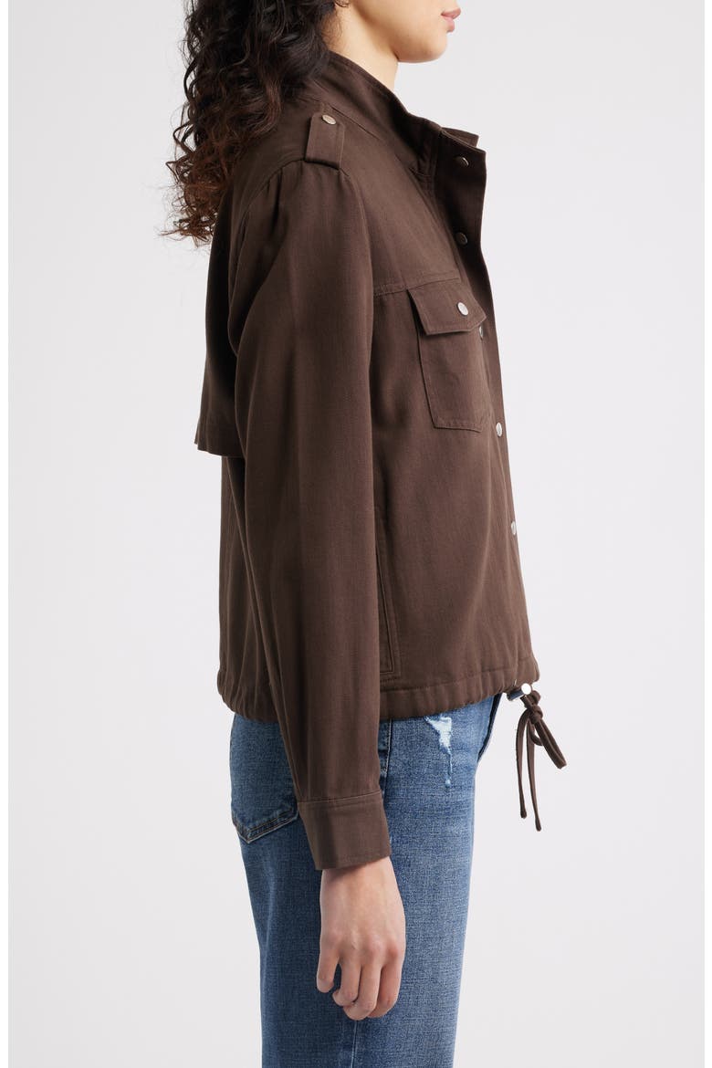 Collins Cotton Blend Utility Jacket, Alternate, color, ESPRESSO