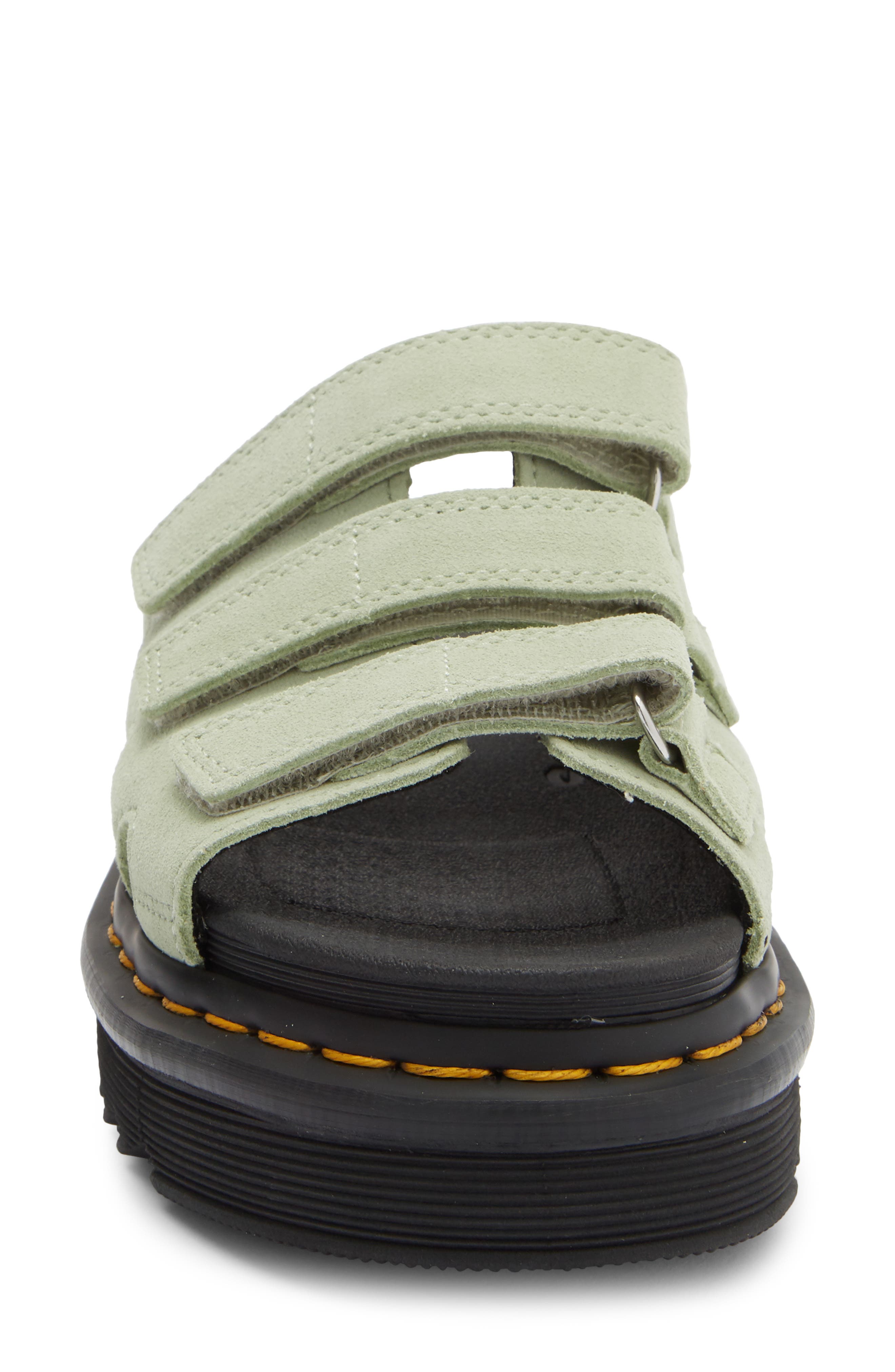 Dr. Martens Raine Platform Slide Sandal, Alternate, color, Sage Green