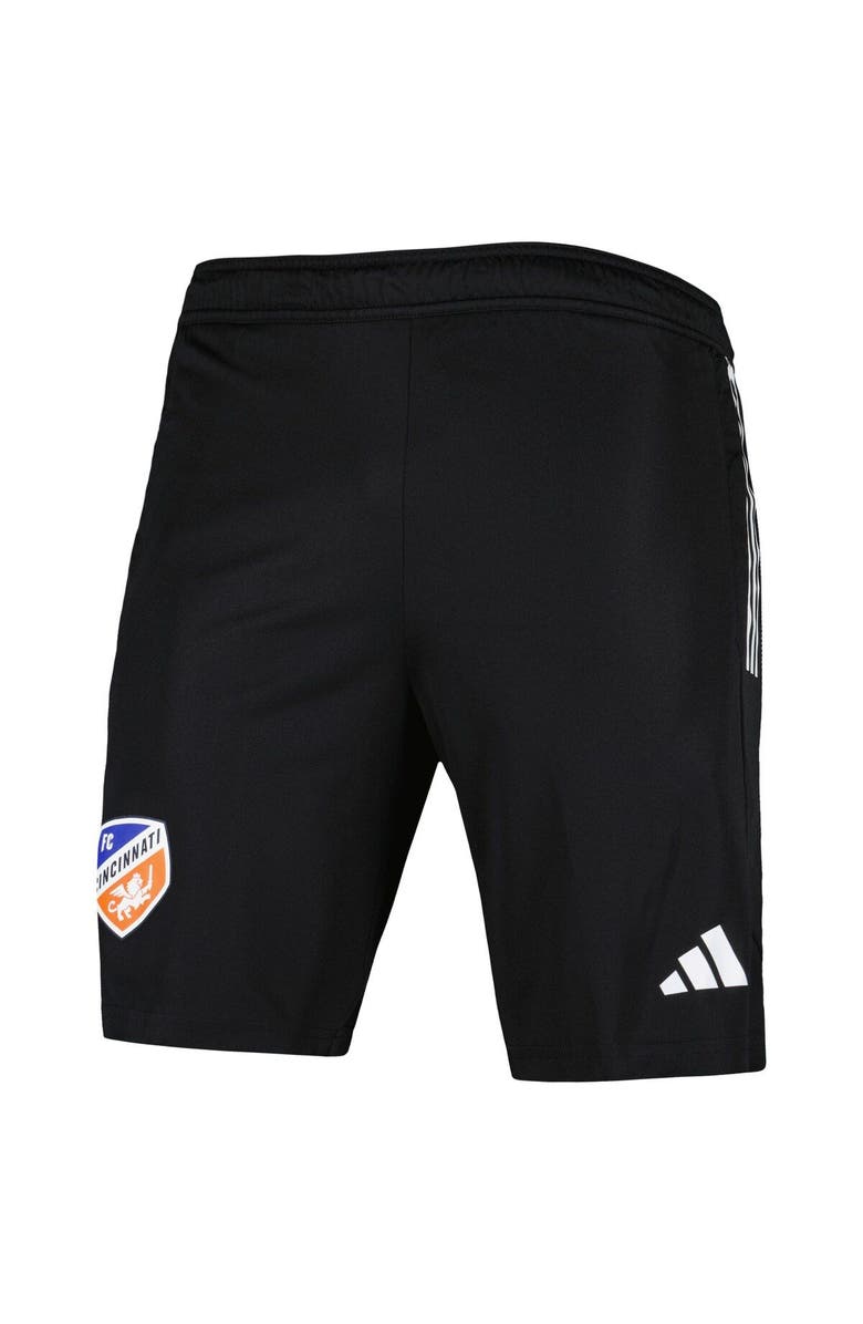 adidas Men's adidas Black FC Cincinnati 2023 On-Field AEROREADY Training Shorts, Alternate, color, 