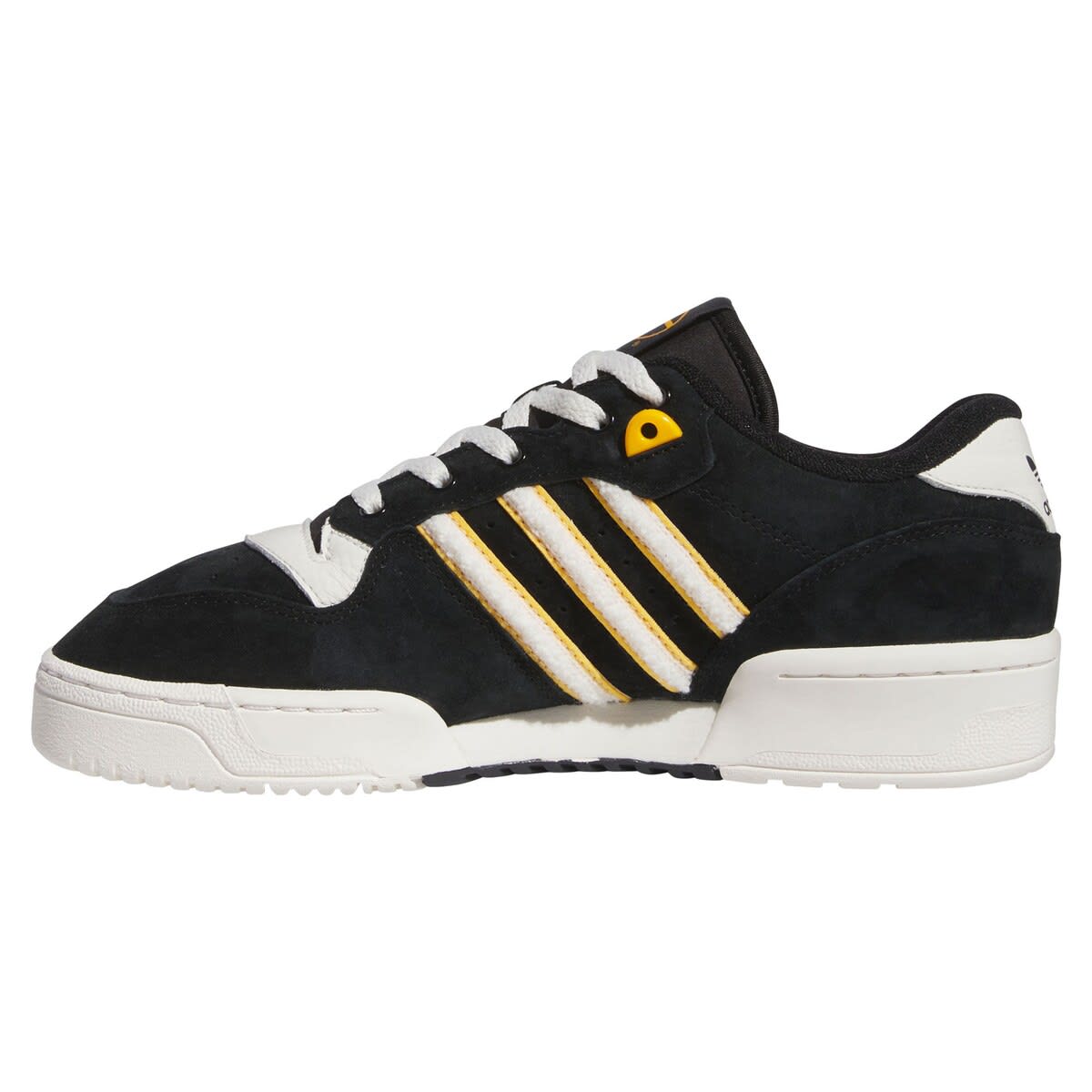 adidas Black Grambling Tigers Rivalry Low Basketball Shoes, Alternate, color, Black