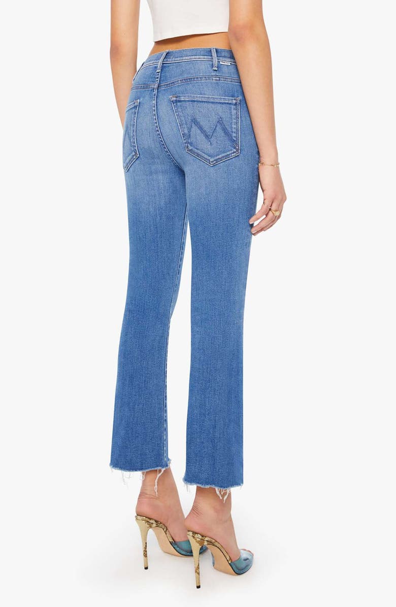 The Hustler Fray Ankle Slim Bootcut Jeans