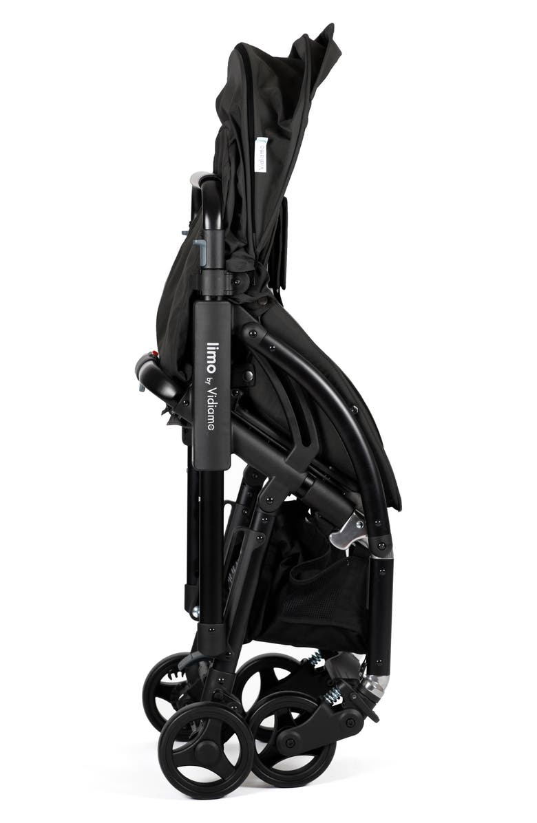 Vidiamo Limo Single to Double Stroller, Alternate, color, Black