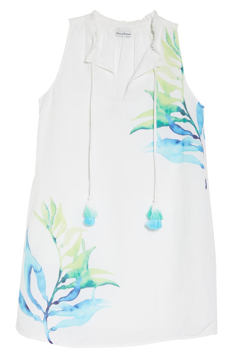 Tommy Bahama Sea Fronds Sleeveless Linen Blend Blouse, Alternate, color,