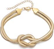 Adornia Knot Chain Bracelet