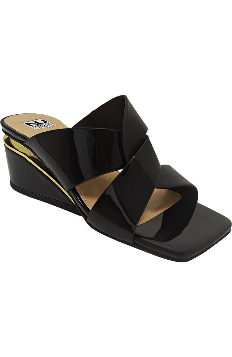 NINETY UNION Magical Wedge Sandal, Main, color, Black
