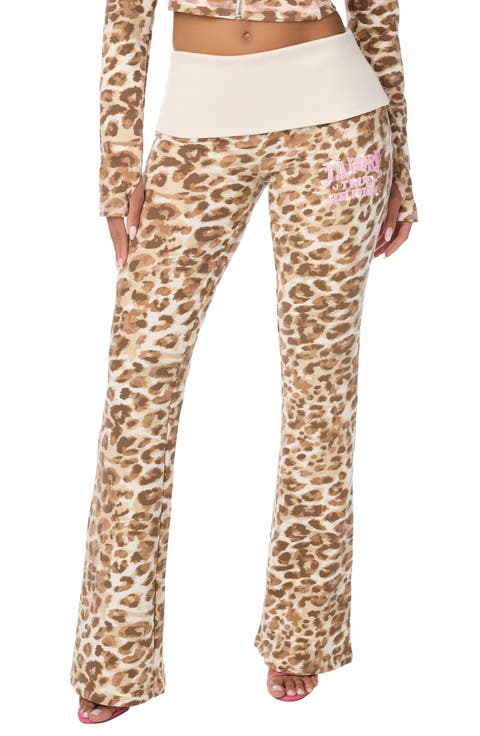 Crystal J'adore Fold Over Bootcut Jeans