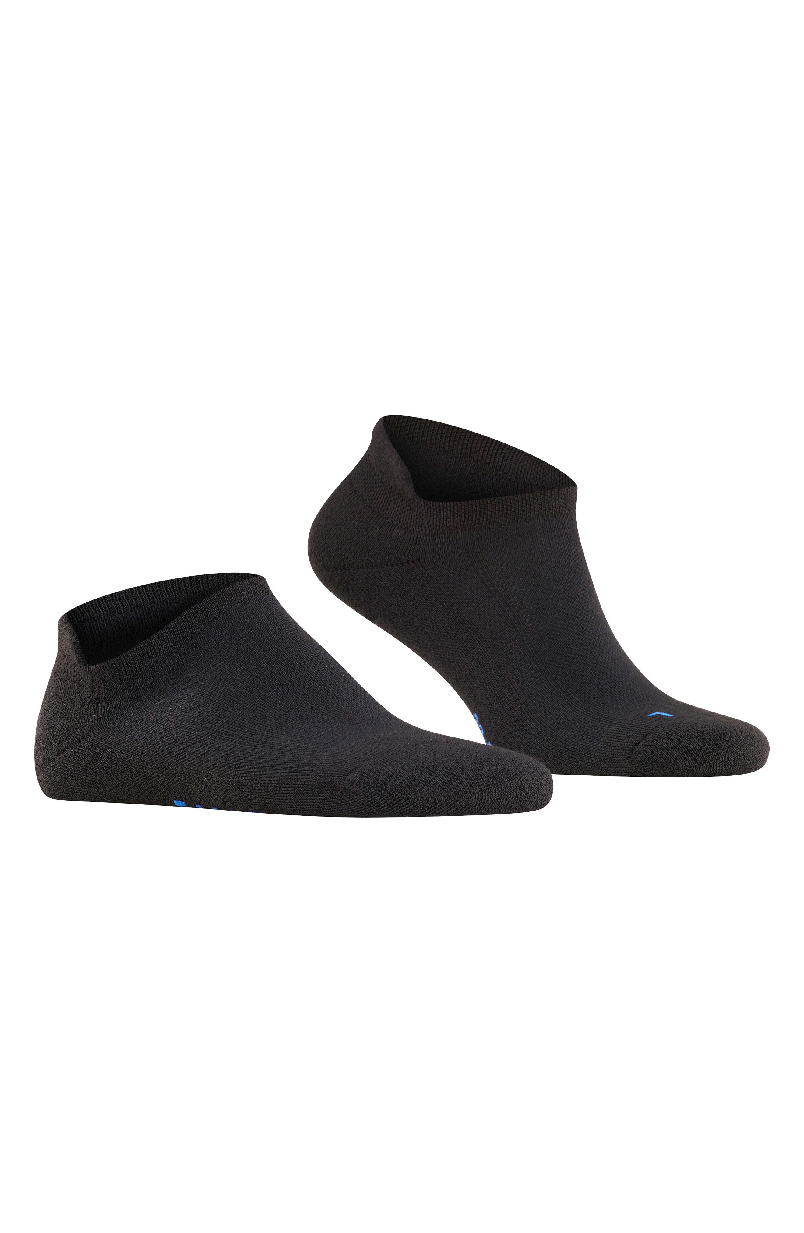 Falke Cool Kick Performance Sneaker Socks in Black 