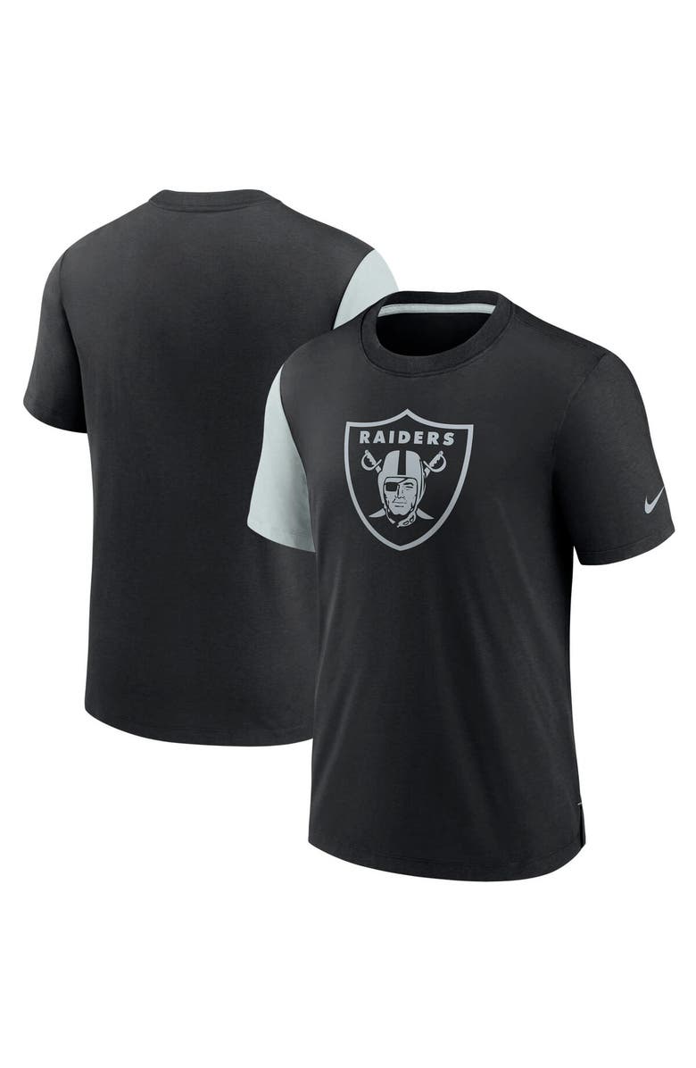 Nike Men's Nike Black/Silver Las Vegas Raiders Pop Performance T-Shirt, Main, color, 