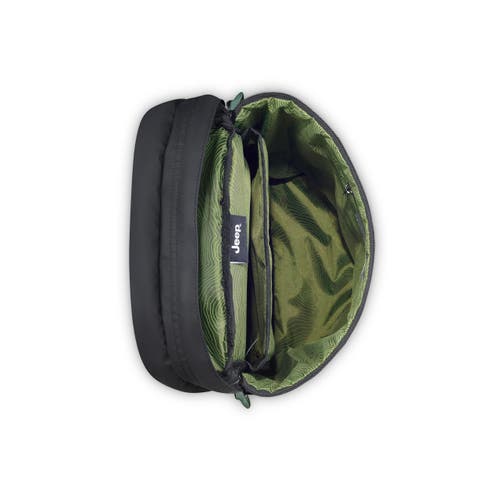 Jeep Js013c 15.6" Laptop Cylindrical Backpack In Black