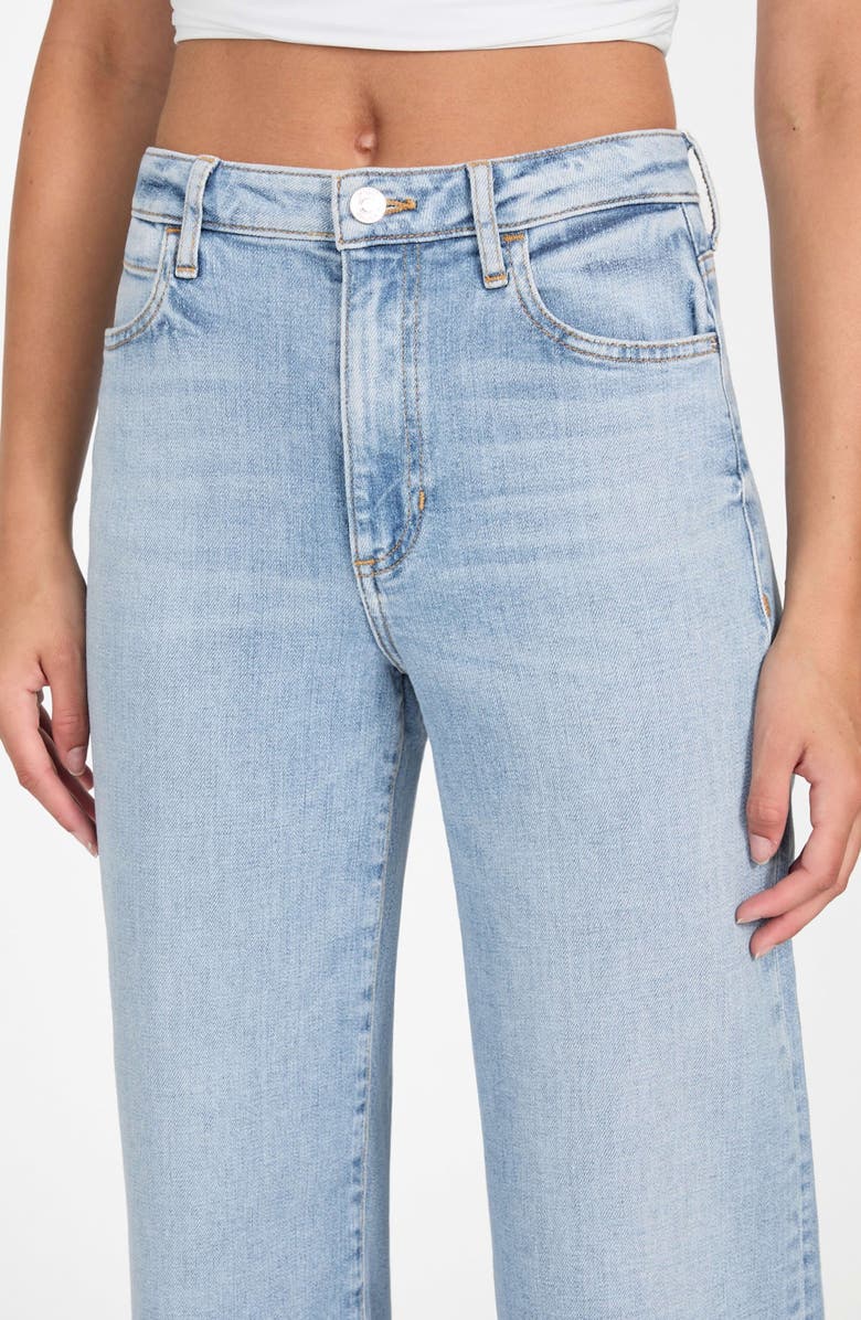 GUESS High Waist Wide Leg Jeans, Alternate, color, Frgl-Open Blue