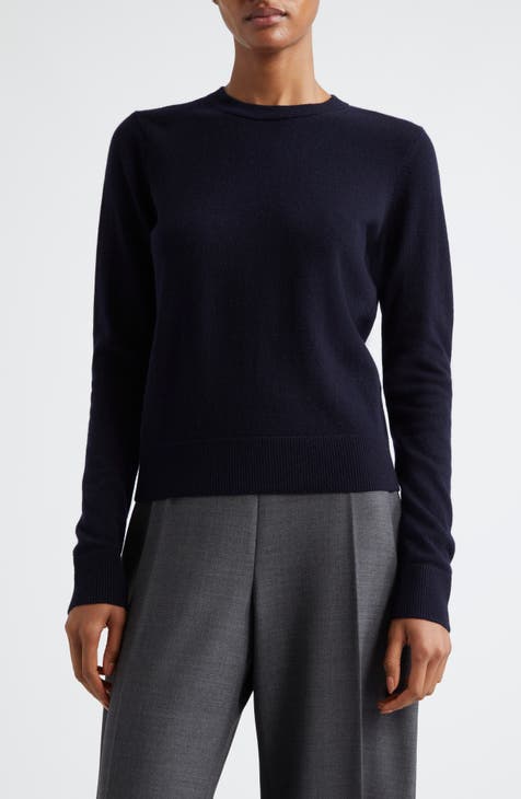 Women's Nike Nikelab X selling Sacai navy blue knit crew neck