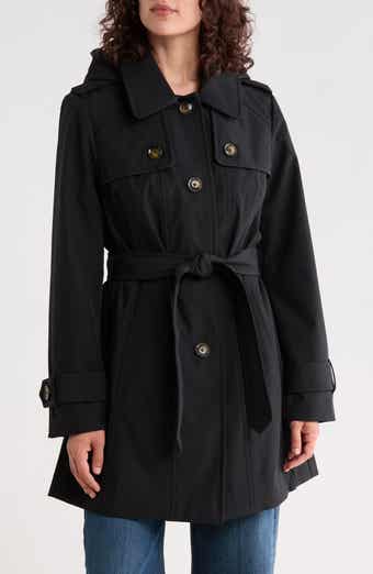 Hooded Trench Coat