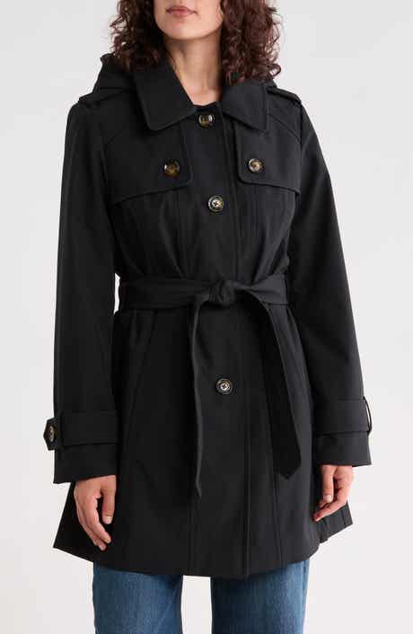 Hooded Trench Coat