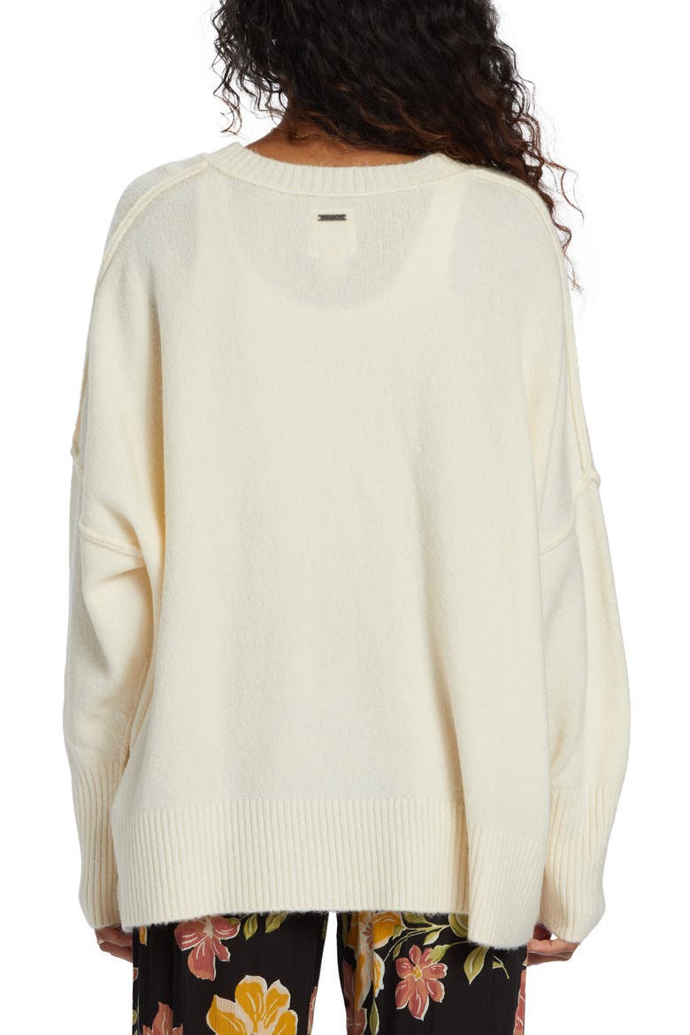 Dreaming Again Oversize Sweater, Alternate, color, WHITE CAP