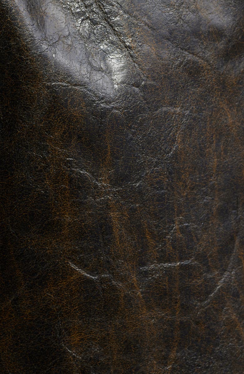 KOBI HALPERIN Belted Faux Leather Vest, Alternate, color,