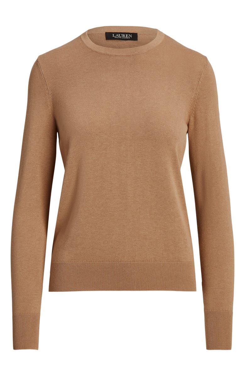Lauren Ralph Lauren Cotton Blend Sweater, Alternate, color, 