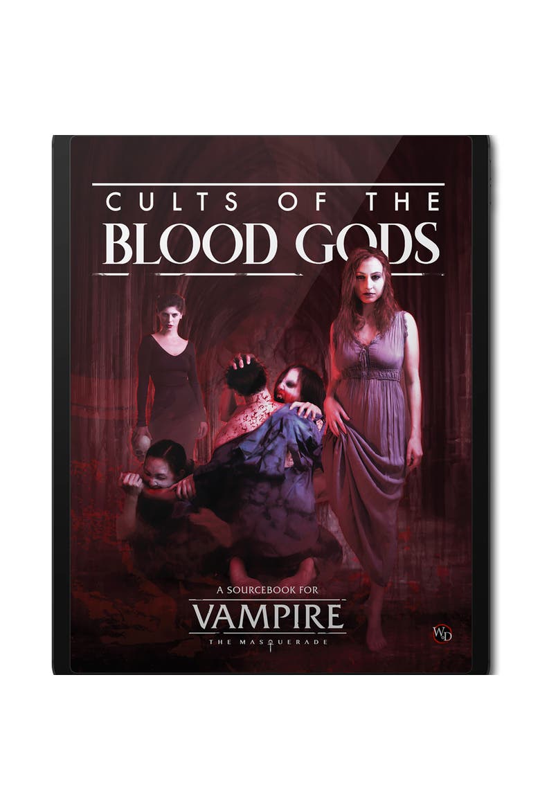 Vampire The Masquerade 5th Edition Cults of the Blood Gods Roleplaying Game, Alternate, color, Multicolored