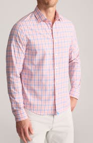 UNTUCKit Plaid Performance Button-Up Shirt
