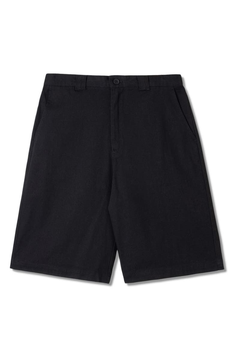 STAN RAY A Cotton Canvas Shorts, Main, color, Washed Black