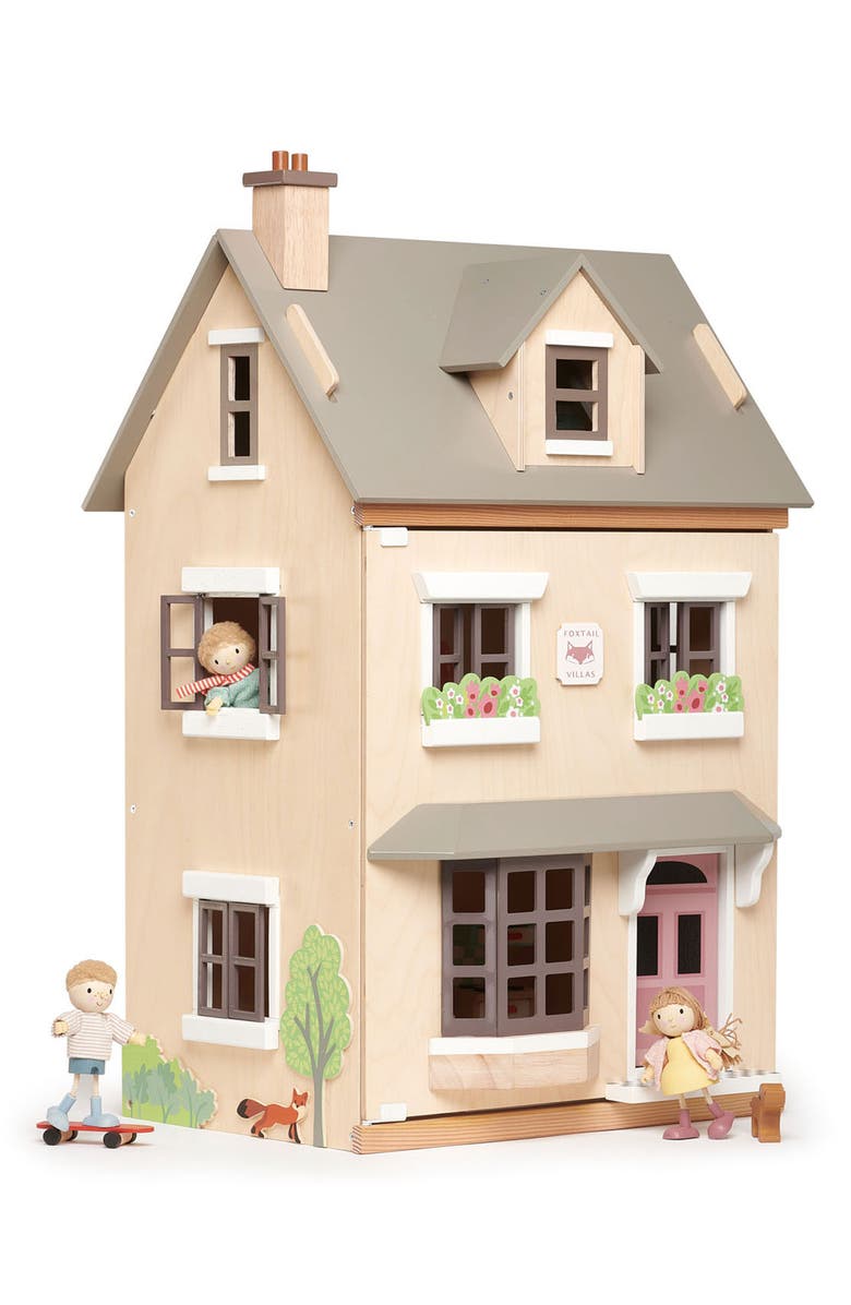 Tender Leaf Toys Foxtail Villa Dollhouse, Main, color,