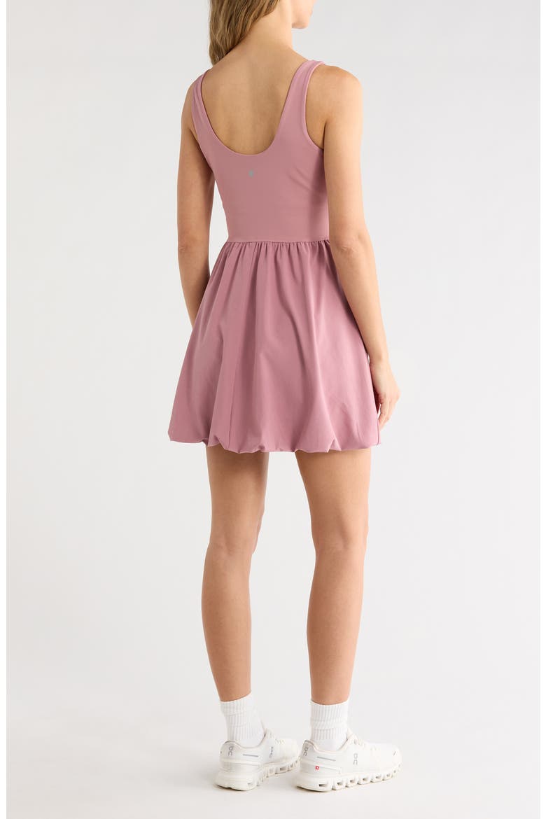 Outscore Hybrid Bubble Hem Dress, Alternate, color, PINK NOSTALGIA