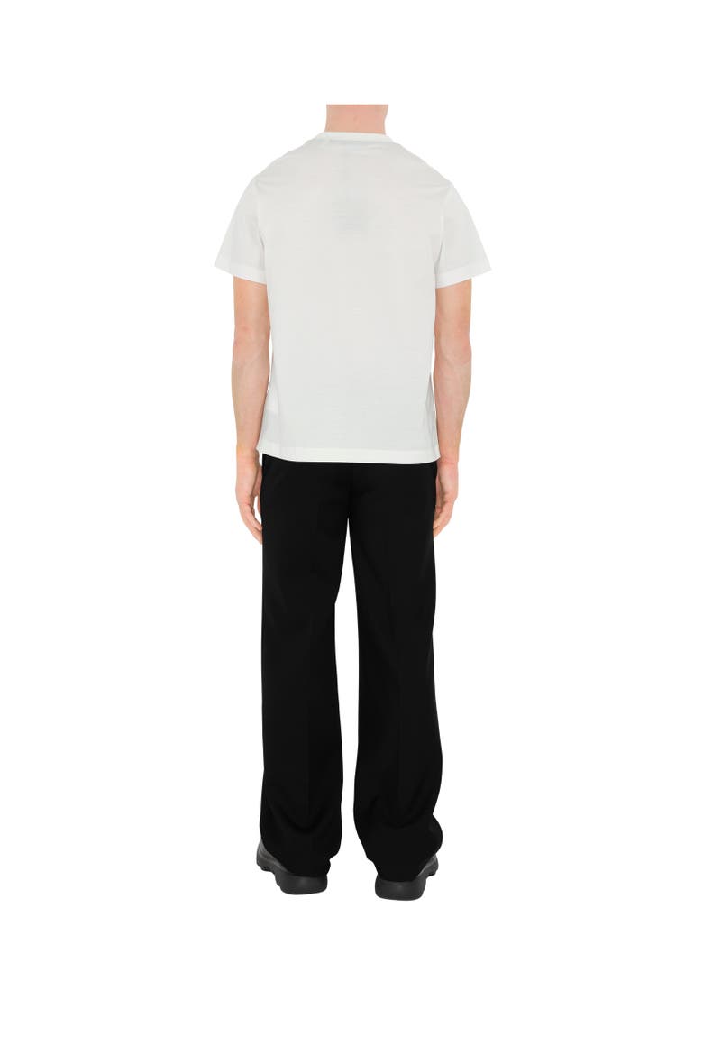 Cotton T-shirt, Alternate, color, Salt white