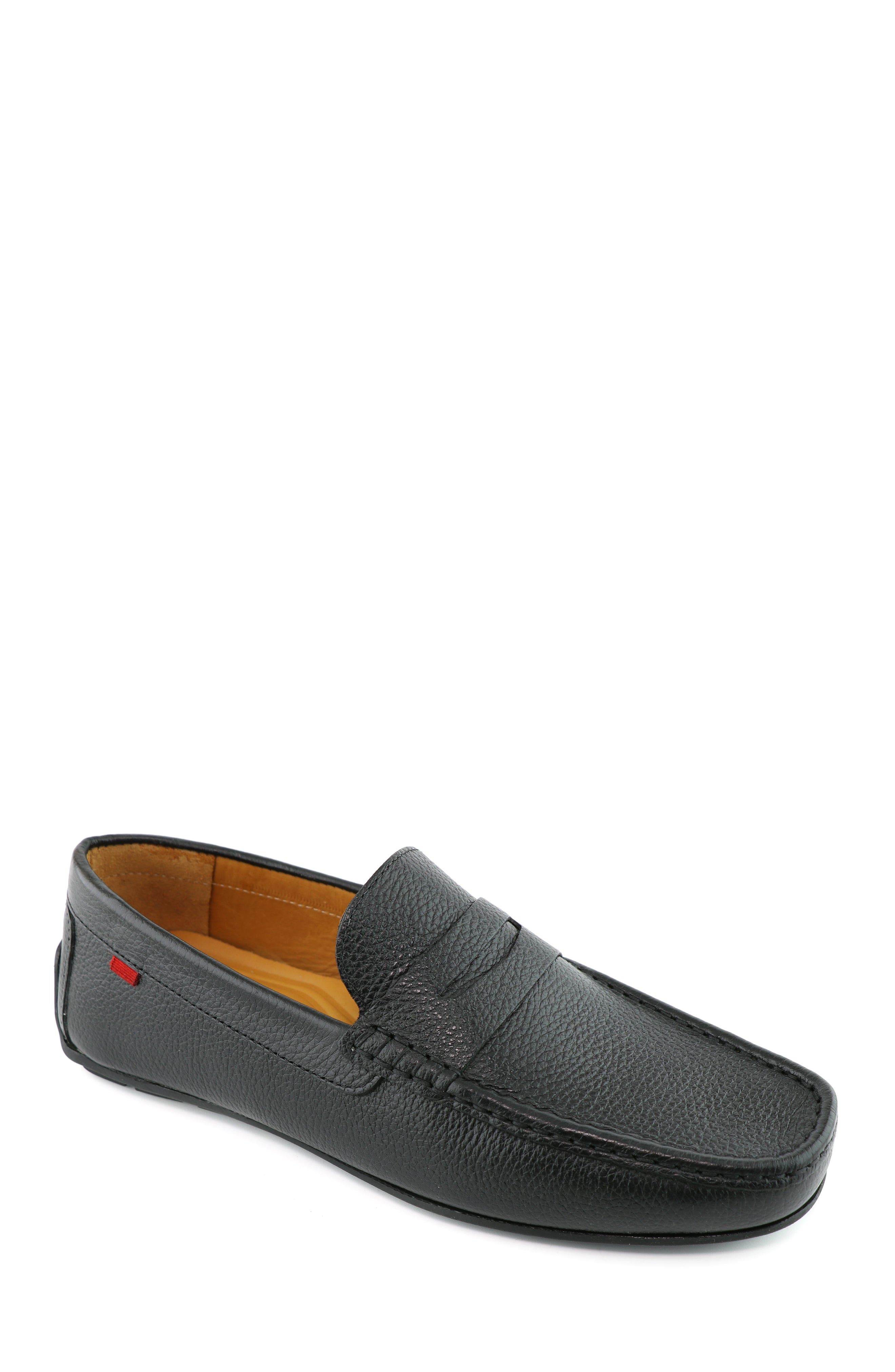 Black Grainy Leather