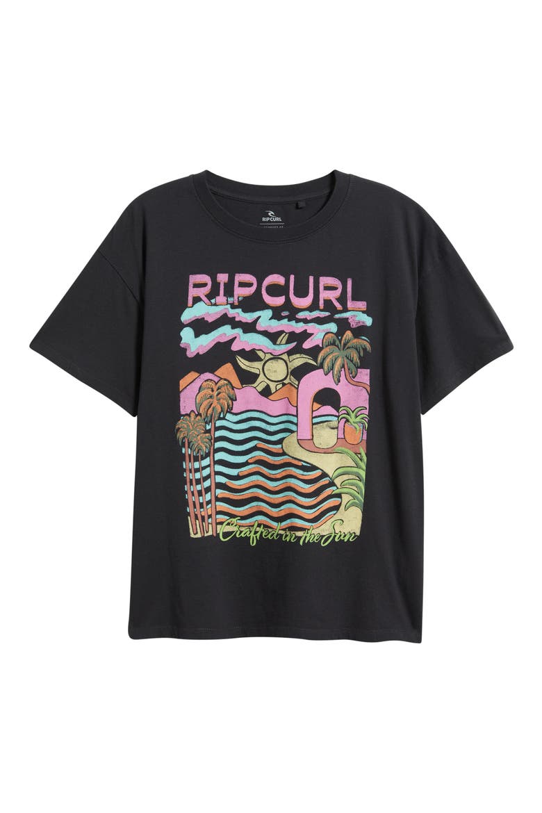 Crafted in the Sun Graphic T-Shirt, Alternate, color, WASHED BLACK
