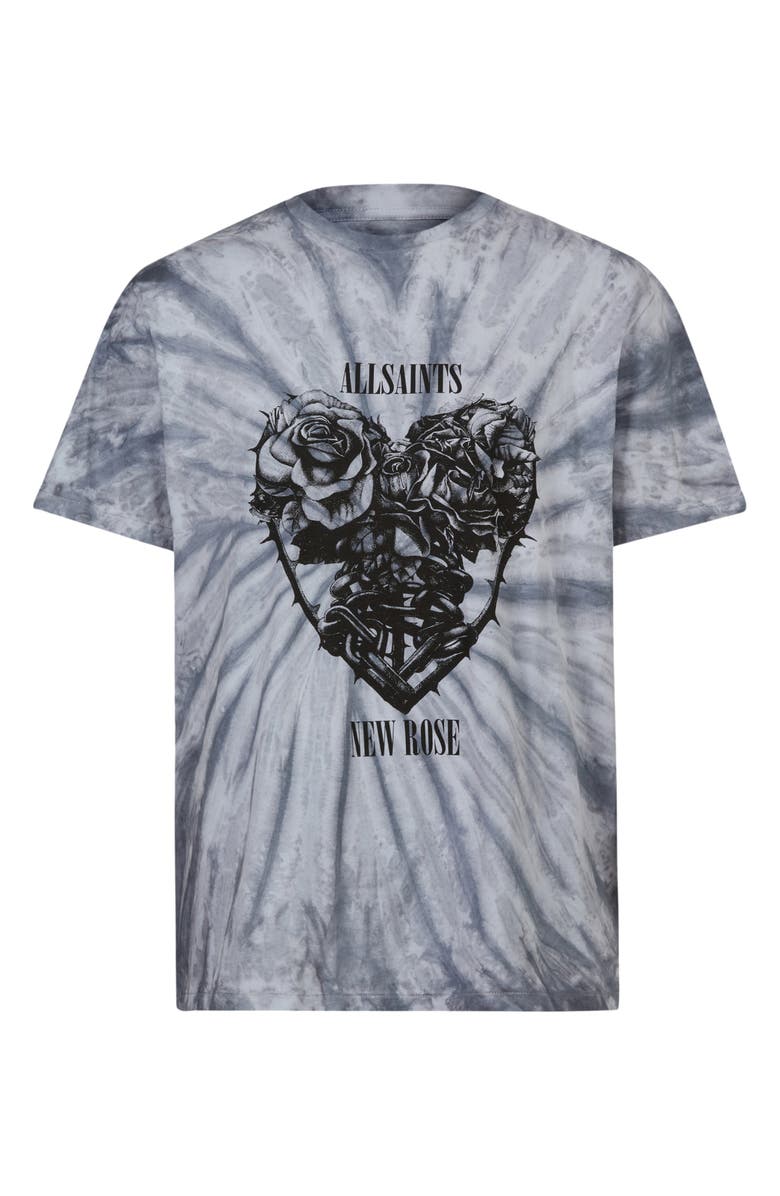 AllSaints Harley Tie Dye Graphic Tee, Alternate, color, 