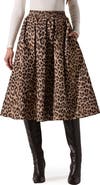 ASTR the Label Andolina Animal Print Midi Skirt