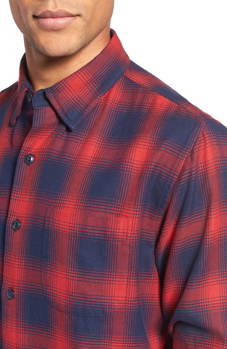 Bonobos Buckthorn Slim Fit Flannel Shirt, Alternate, color, 