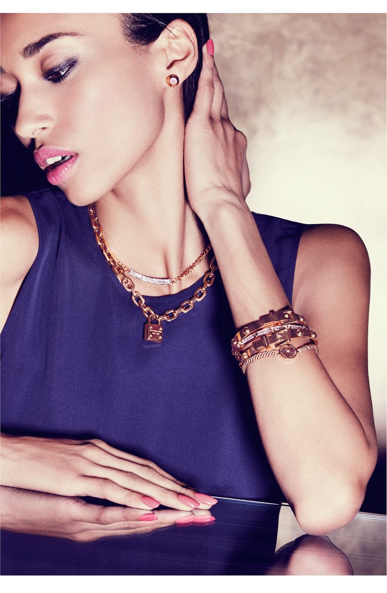 MICHAEL Michael Kors Michael Kors 'Astor' Buckle Bangle, Alternate, color, 