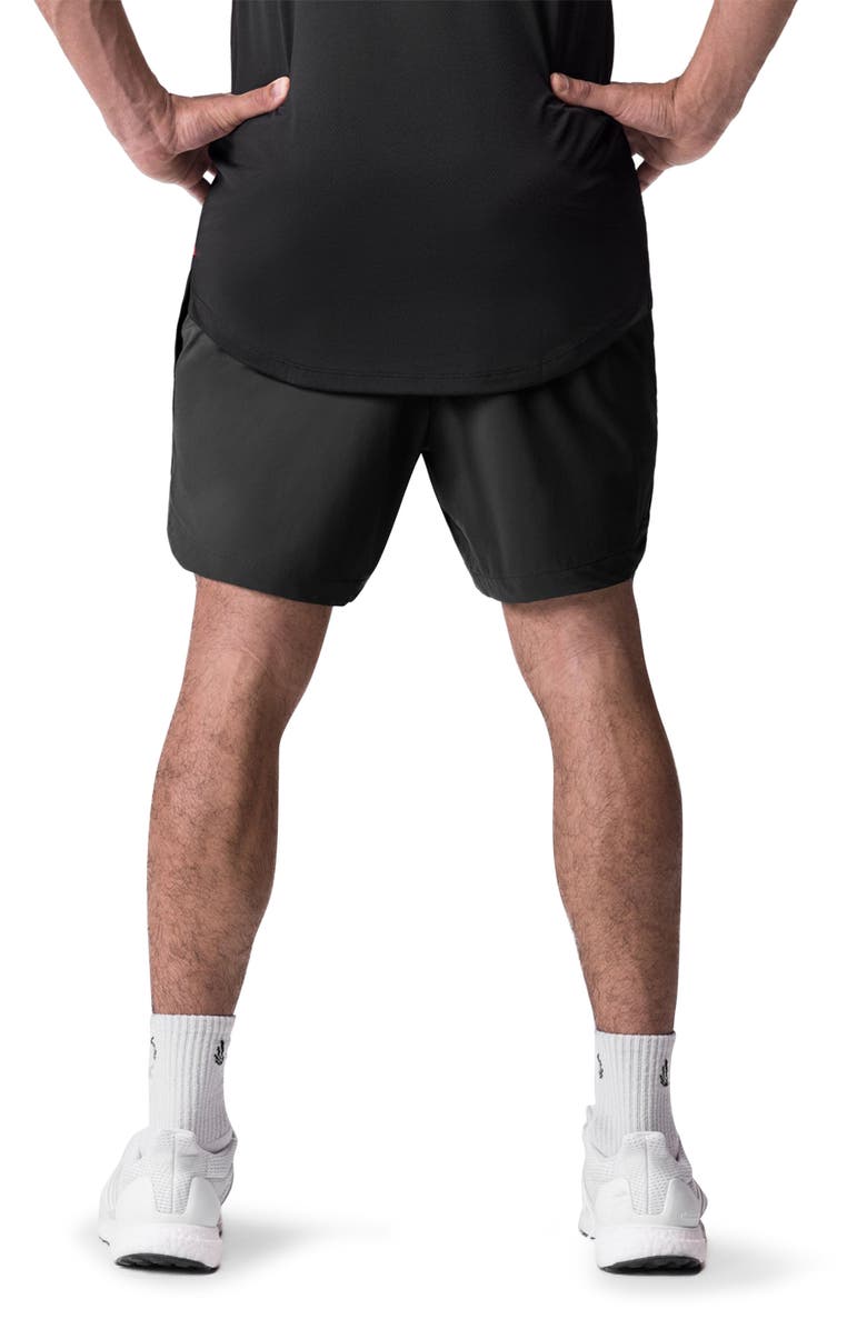 ASRV Tetra-Lite<sup>™</sup> 7-Inch Water Resistant Linerless Shorts, Alternate, color, Black Wings