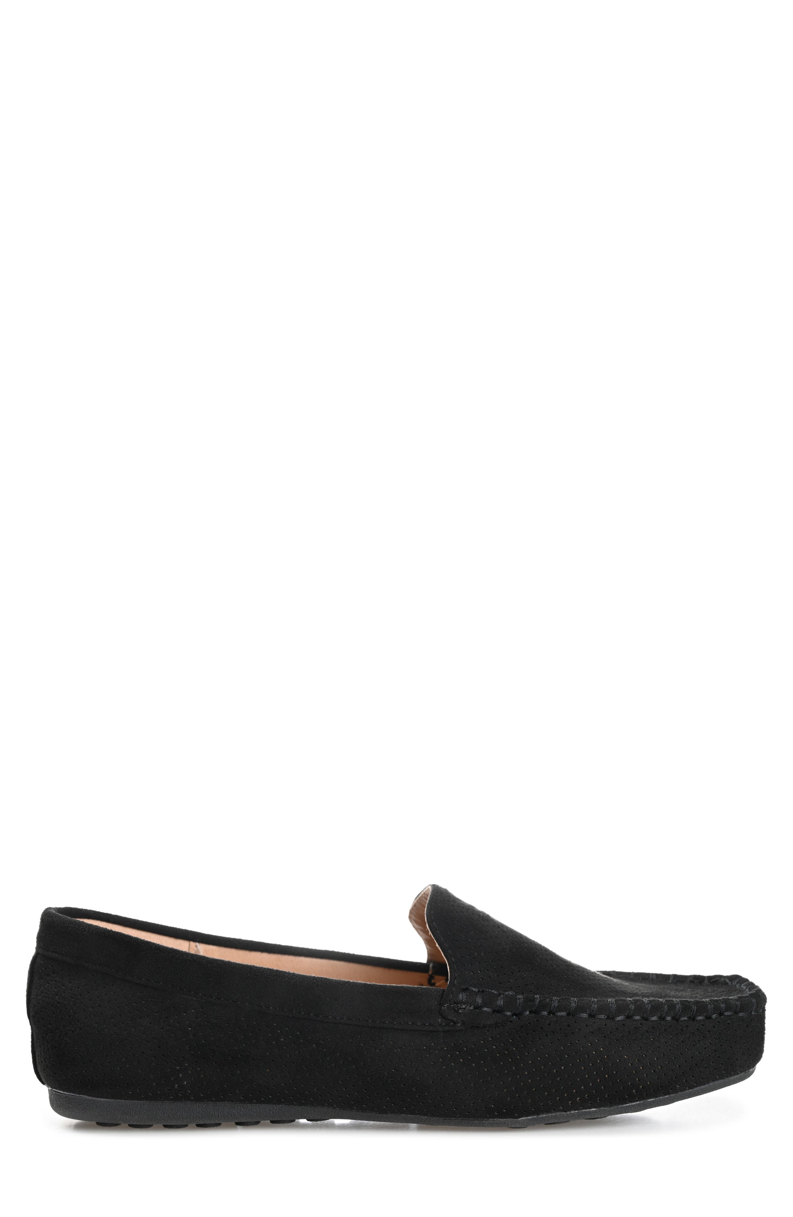 Journee Collection Halsey Loafer - Wide Width, Alternate, color, Black