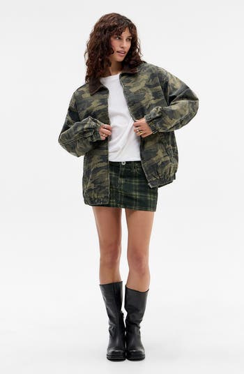 BDG Urban Outfitters Camo Dex Zip Jacket | Nordstrom