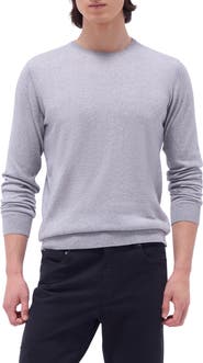 Bugatchi Cotton & Cashmere Crewneck Sweater