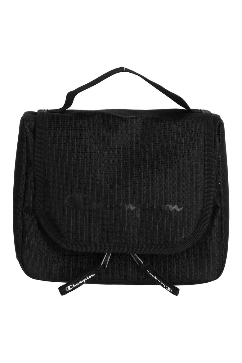 Defend Ripstop Nylon Wash Kit, Main, color, TRUE BLACK