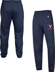 Champion Men's Champion Navy Virginia Cavaliers Powerblend Banded Fleece Sweatpants