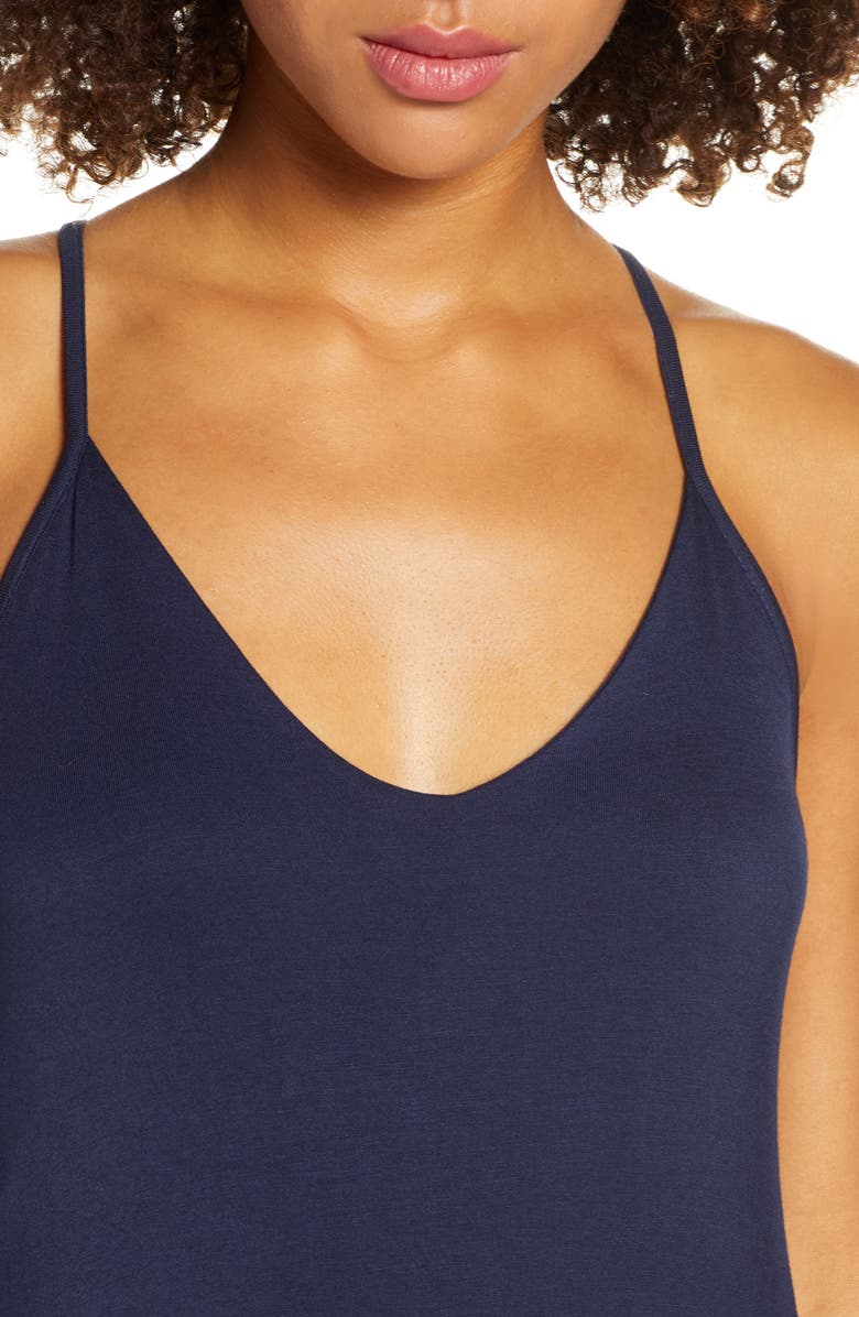 Fraiche by J Racerback V-Neck Maxi Dress, Alternate, color, 