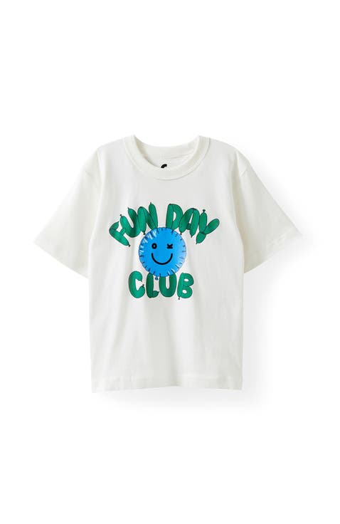 Kid's Jonny Short Sleeve Graphic Print Tee