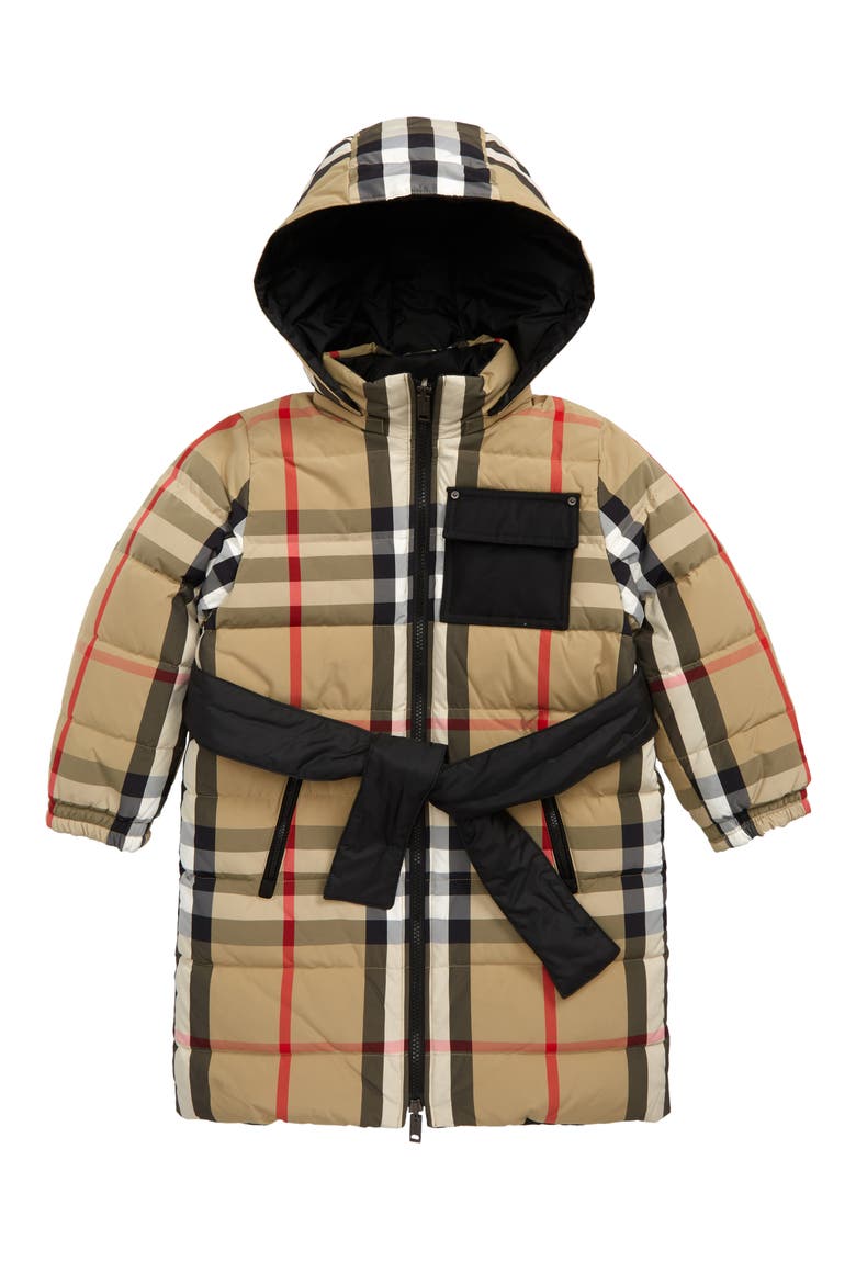 Kids' Hester Reversible Down Parka, Main, color, ARCHIVE BEIGE IP CHK