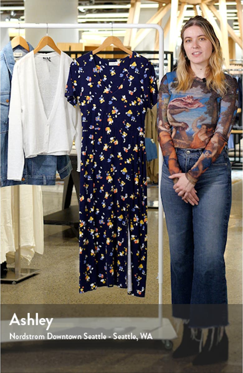 Floral Midi Dress, sales video thumbnail