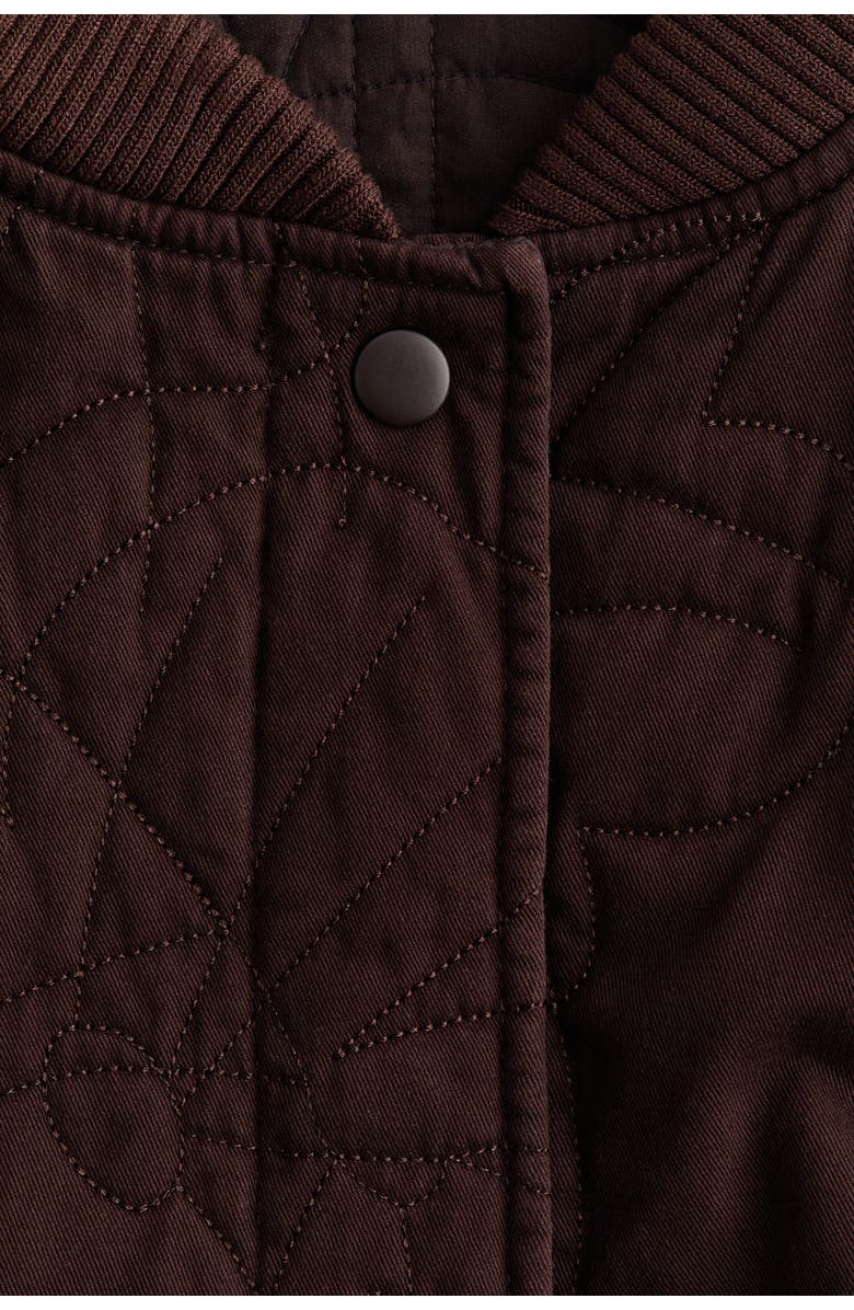 H&M Quilted Bomber Jacket, Alternate, color, 
