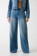 GUESS Alba High Waist Wide Leg Jeans