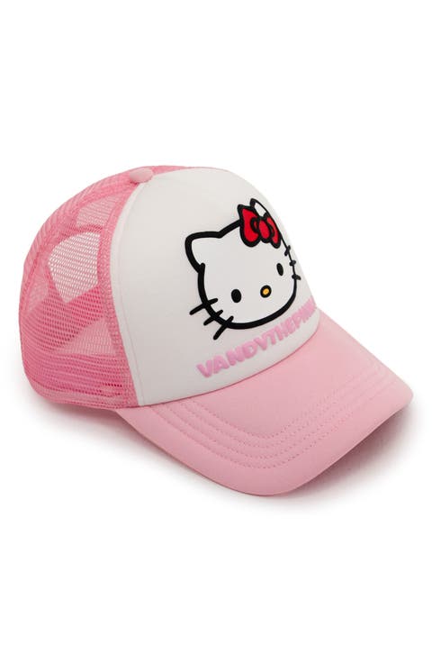 x Sanrio Hello Kitty® Face Trucker Hat (Nordstrom Exclusive)