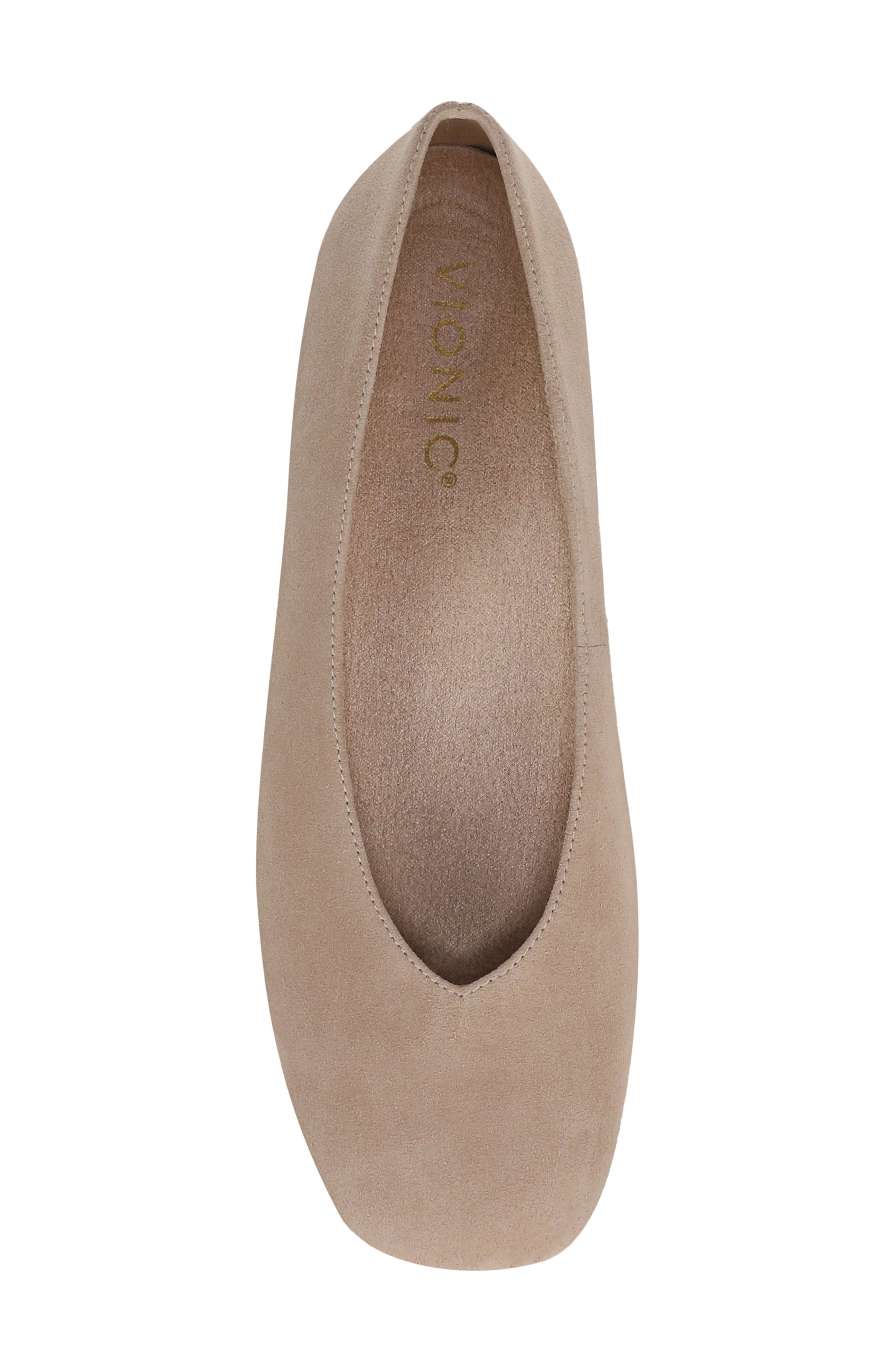 Petra Leather Pump, Alternate, color, DESERT SAND SUEDE