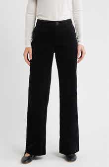 Wit & Wisdom Sam High Waist Wide Leg Corduroy Pants