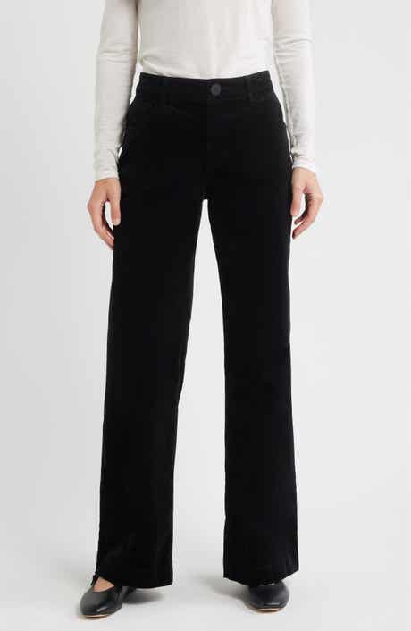 Wit & Wisdom Sam High Waist Wide Leg Corduroy Pants